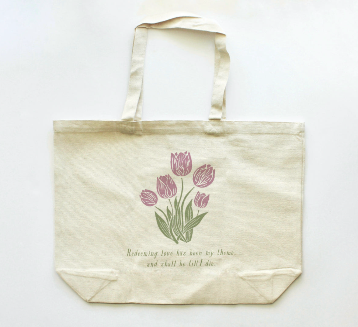 There Is A Fountain Tote Bag