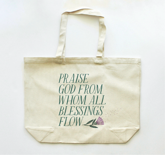 Doxology Extra Large Tote Bag