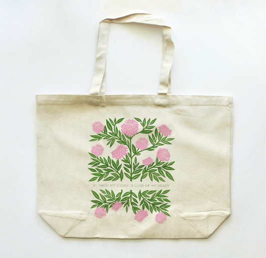 Be Thou My Vision Extra Large Tote Bag