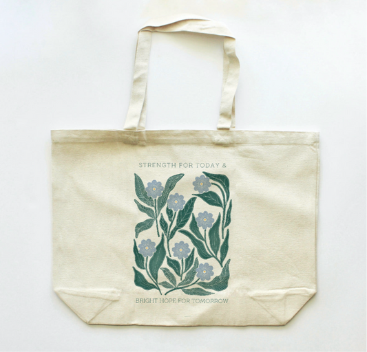 Great Is Thy Faithfulness Extra Large Tote Bag