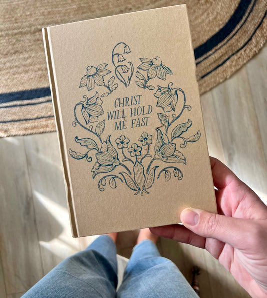 Christ Will Hold Me Fast | Hardcover Journal