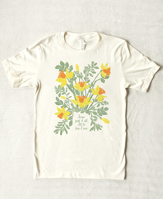 Jesus Paid It All | Adult Shirt