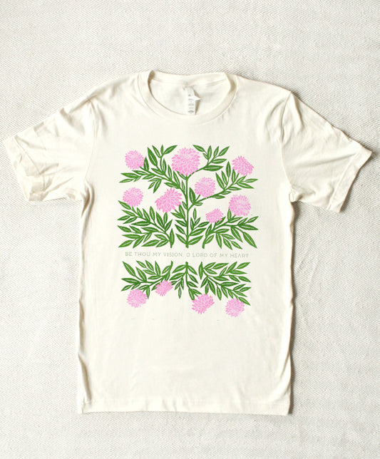 Be Thou My Vision | Hydrangeas | Adult Shirt