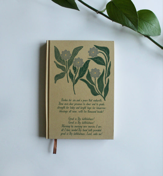 Great is Thy Faithfulness | Hardcover Journal