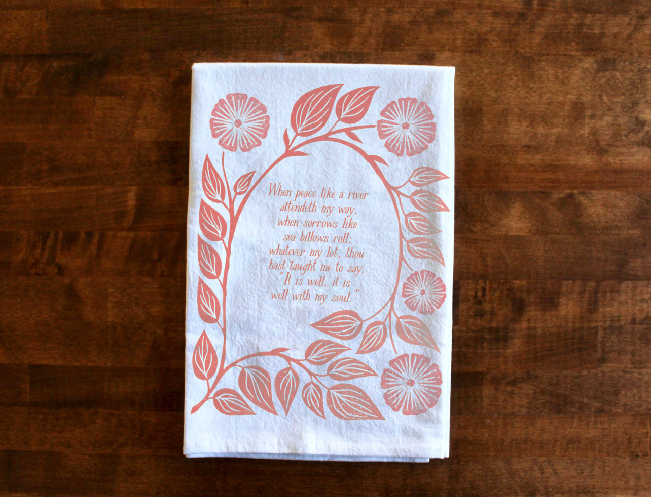 It Is Well With My Soul | Hymn Tea Towels
