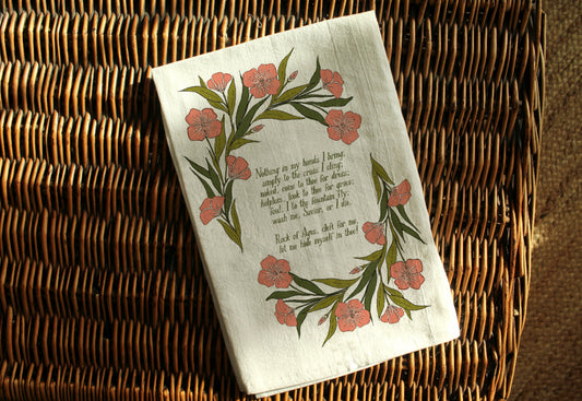 Rock of Ages | Hymn Tea Towel