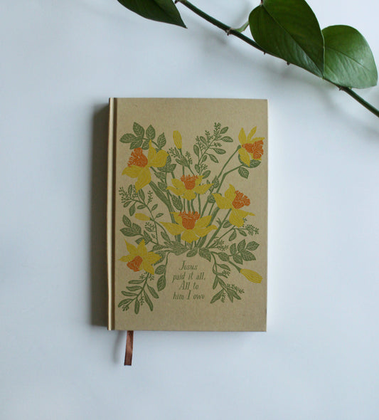 Jesus Paid It All | Hardcover Journal