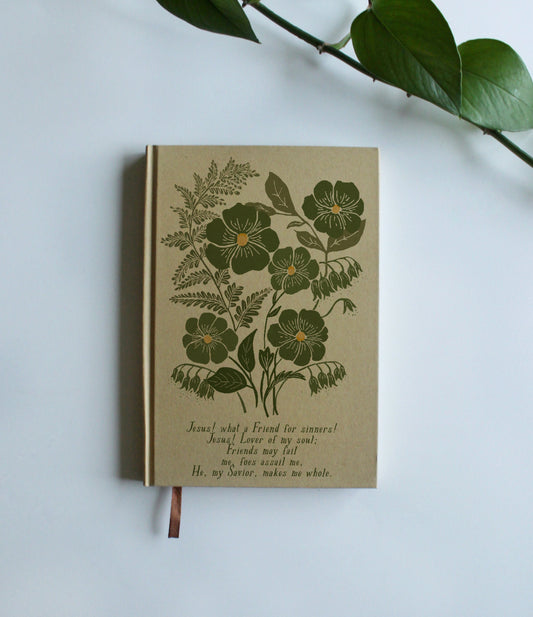 Jesus, What A Friend For Sinners | Hardcover Journal