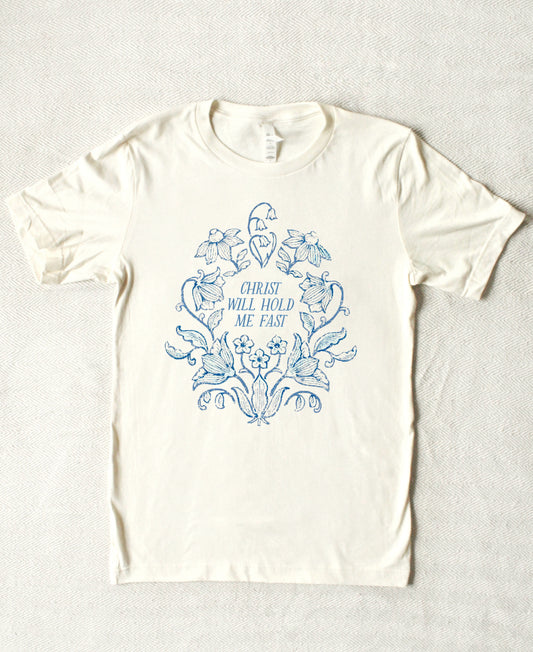 Christ Will Hold Me Fast | Adult Shirt