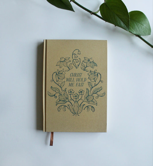 Christ Will Hold Me Fast | Hardcover Journal