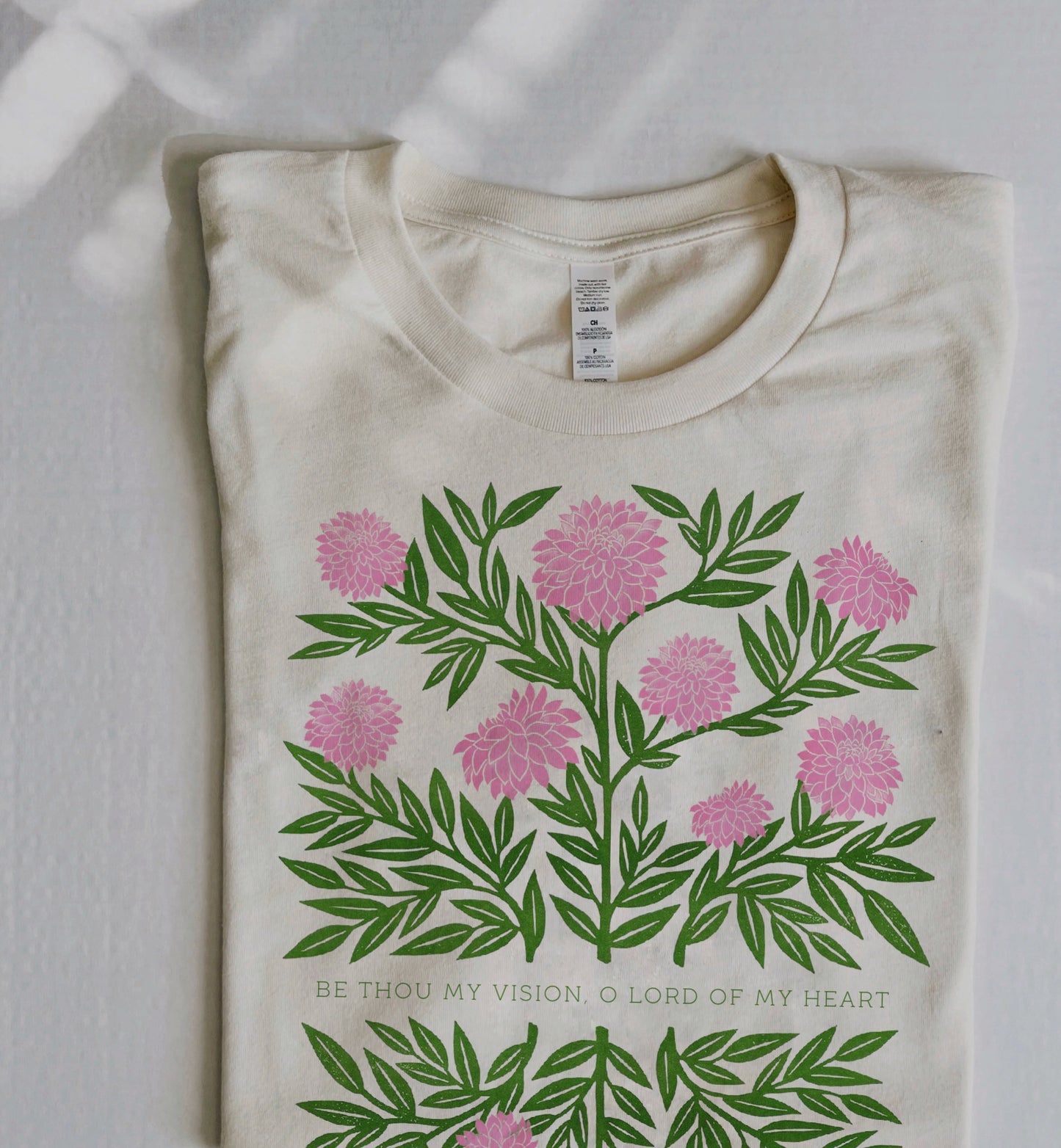 Be Thou My Vision | Hydrangeas | Adult Shirt