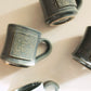 Christ Will Hold Me Fast | Hand Thrown Mug | Dusty Blue