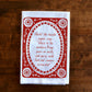 Hark! The Harold Angels Sing | Christmas Hymn Tea Towel