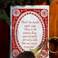 Hark! The Harold Angels Sing | Christmas Hymn Tea Towel