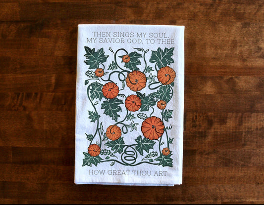 How Great Thou Art | Hymn Tea Towel