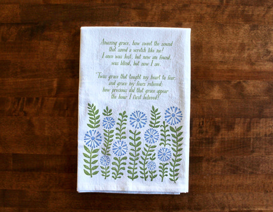 Amazing Grace | Hymn Tea Towel