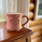 Tune My Heart To Sing Thy Grace | Hand Thrown Mug | Rose Glaze