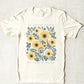 In Christ Alone | Sunflowers | Adult Shirt