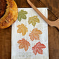 When I Survey the Wondrous Cross | Autumn Leaves | Hymn Tea Towel