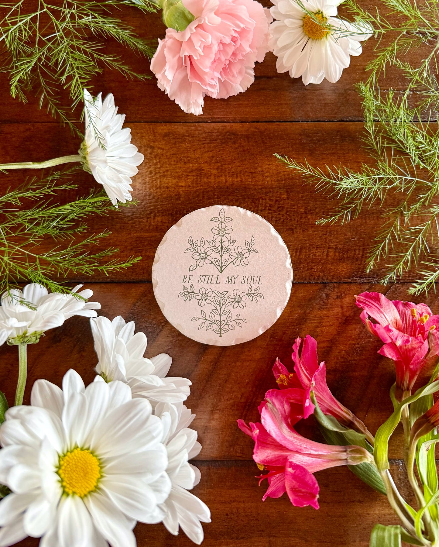 Be Still My Soul 3” Stone Magnet